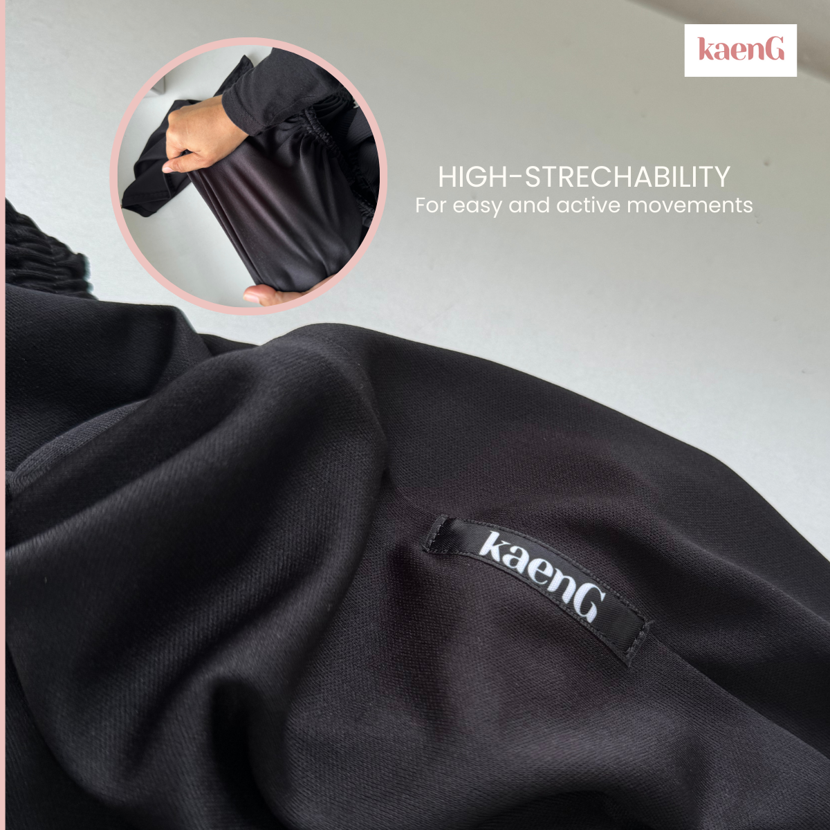 DARK CHERRY Stretchable Standard Jersey Inner Skirts