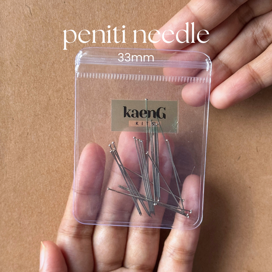 Standard Peniti Needle (Travel-Friendly Ziplock Pack)