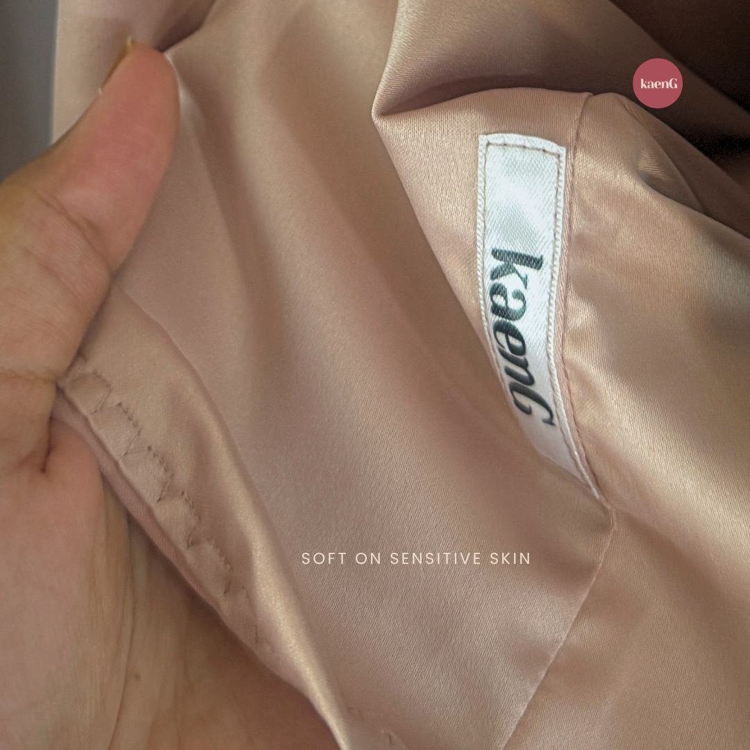 [SKIRT SET] ROSEGOLD Lightweight Satin Inners