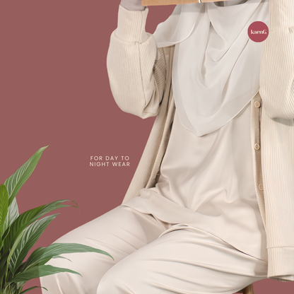 [SKIRT SET] NUDE Lightweight Satin Inners