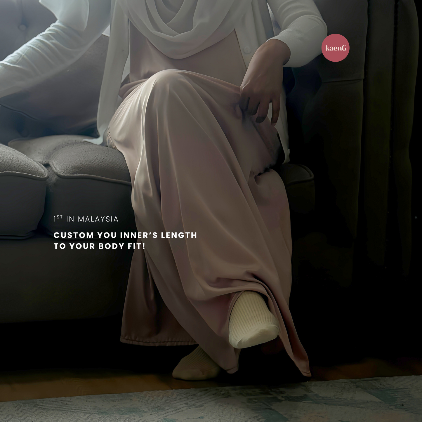 Long Satin Silk Sleeveless Inner Dress/ Slip - 03 Batch Release