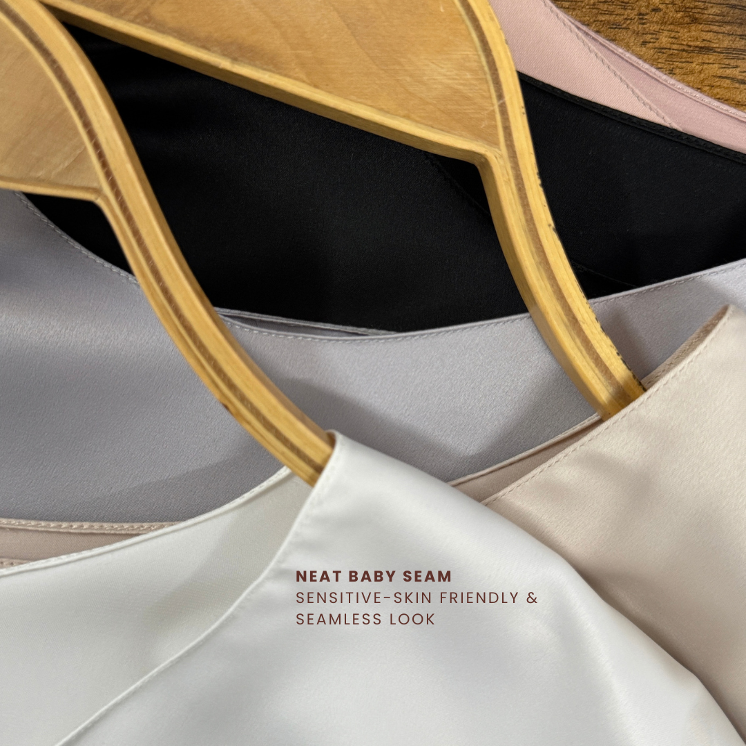 SICHI 2.0 Satin Silk Sleeve Shirt/ Inner [END SOON]