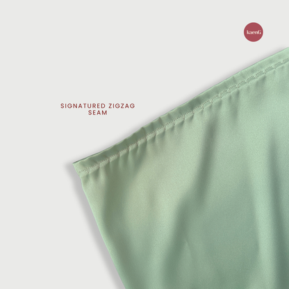 SPECIAL ED.: [PANT SET] MINTY GREEN Lightweight Satin Inners