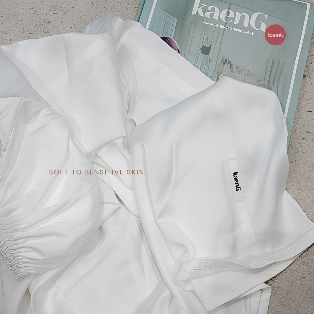 OFF-WHITE Loose-Fit Satin Silk Inner Pants