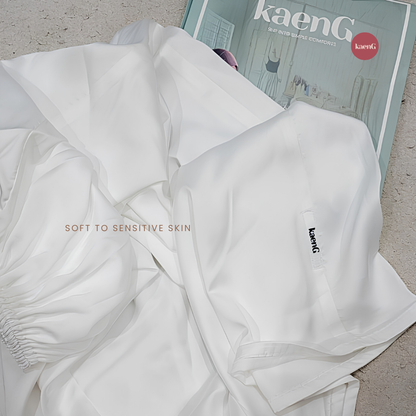 OFF-WHITE Loose-Fit Satin Silk Inner Pants