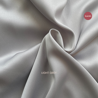 [PANT SET] LIGHT GREY Lightweight Satin Inners