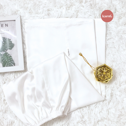 OFF-WHITE Loose-Fit Satin Silk Inner Skirts