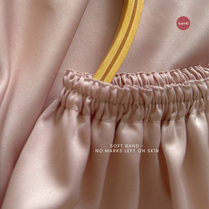 [PANT SET] ROSEGOLD Lightweight Satin Inners