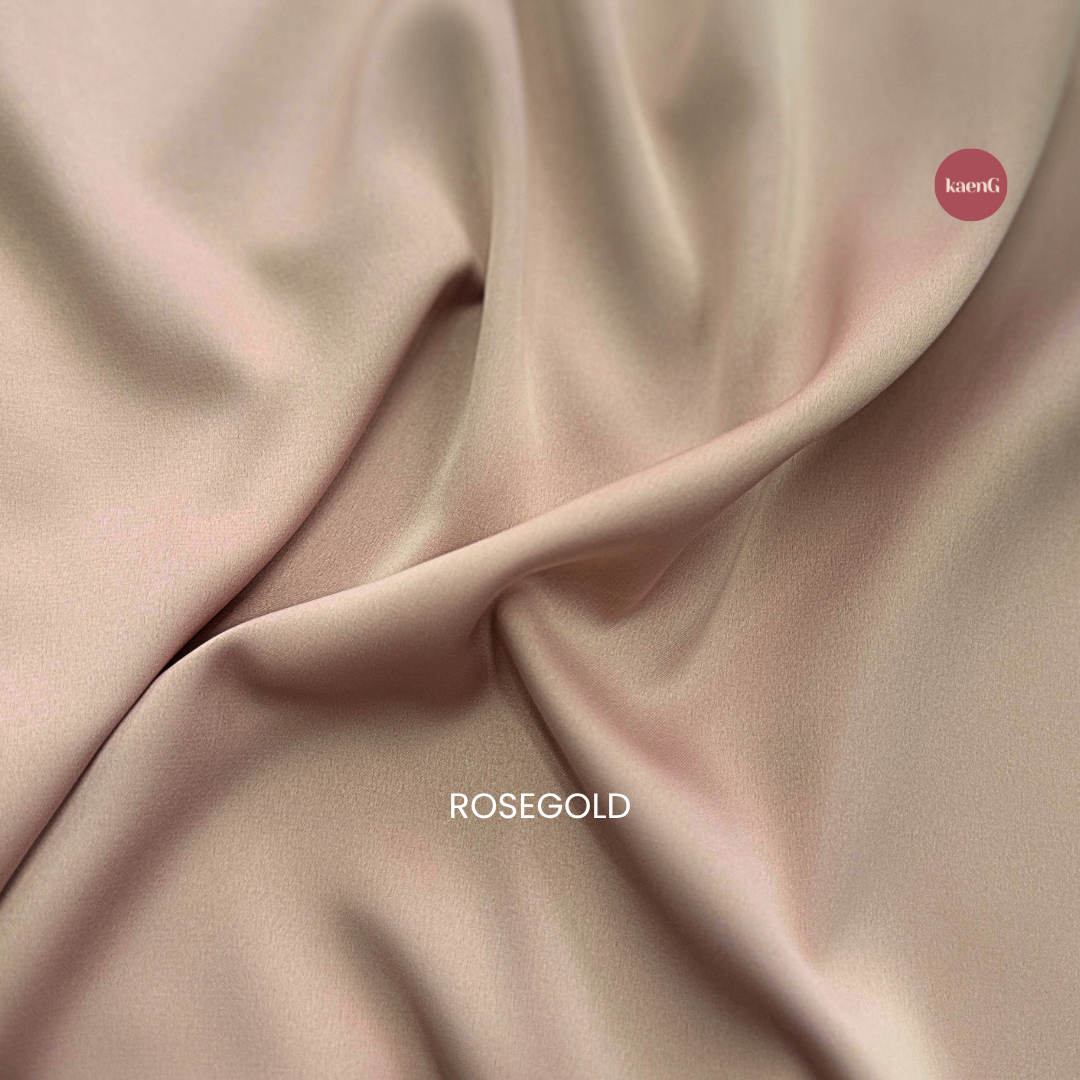 ROSEGOLD Loose-Fit Satin Silk Inner Skirts