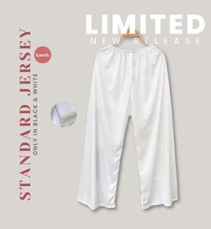 WHITE Stretchable Standard Jersey Inner Pant
