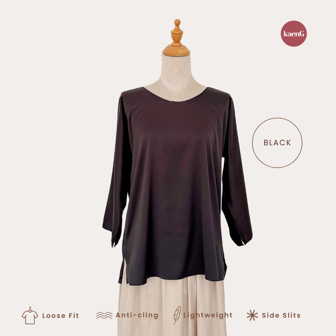 SICHI 2.0 Satin Silk Sleeve Shirt/ Inner [END SOON]