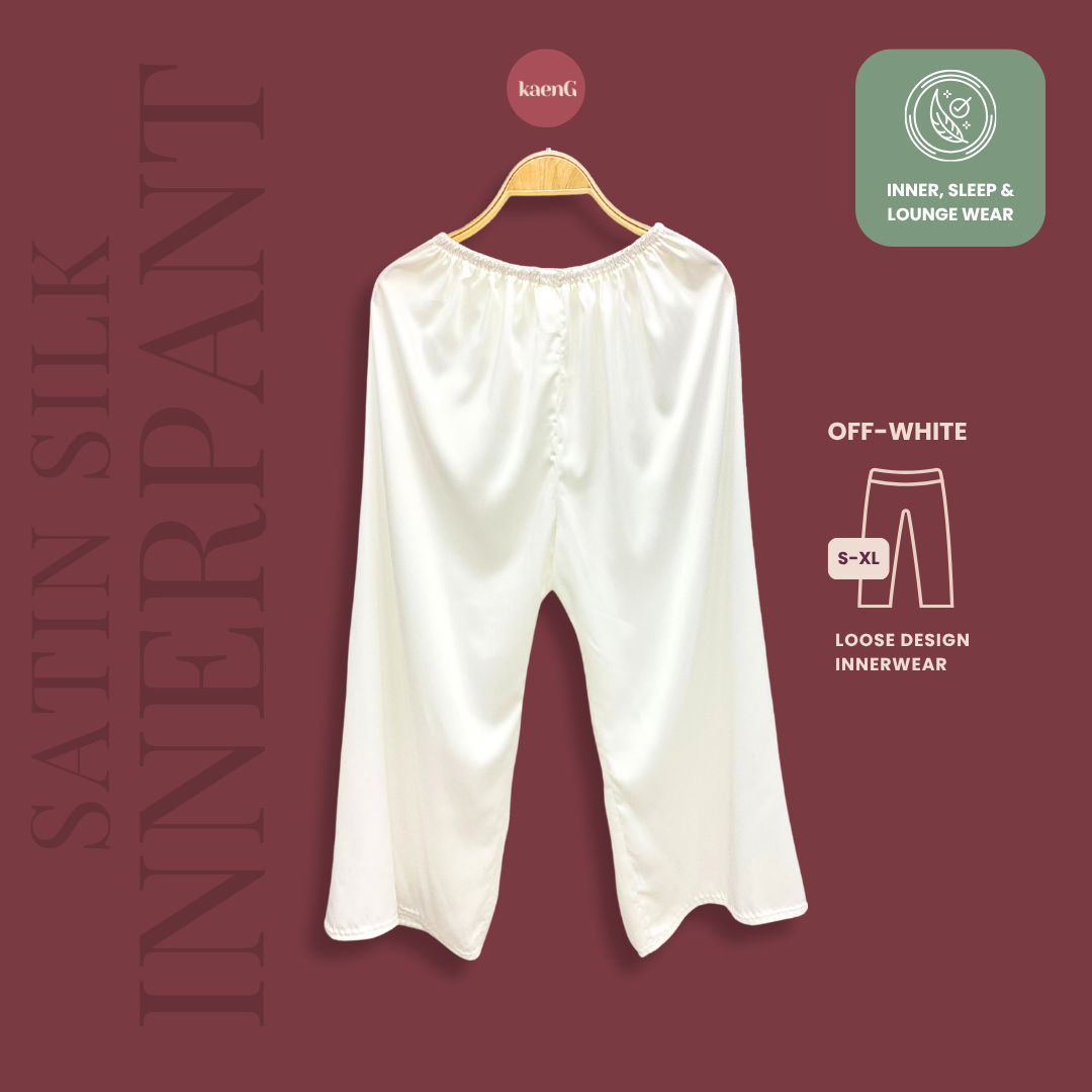 [PANT SET] OFF-WHITE Lightweight Satin Inners