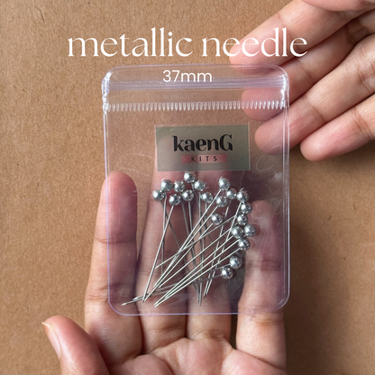 Metallic Needle (Travel-Friendly Ziplock Pack)