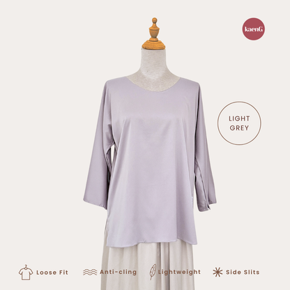 SICHI 2.0 Satin Silk Sleeve Shirt/ Inner [END SOON]
