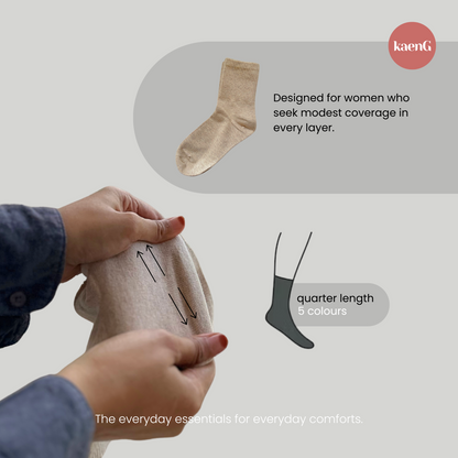 [CS01] Thick & Airy Cotton Socks