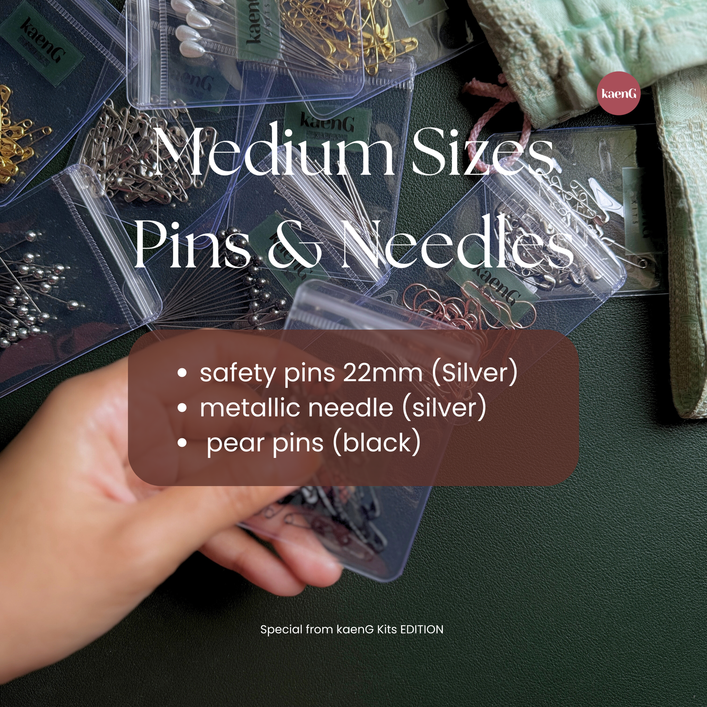 Everyday Size Pins & Needles