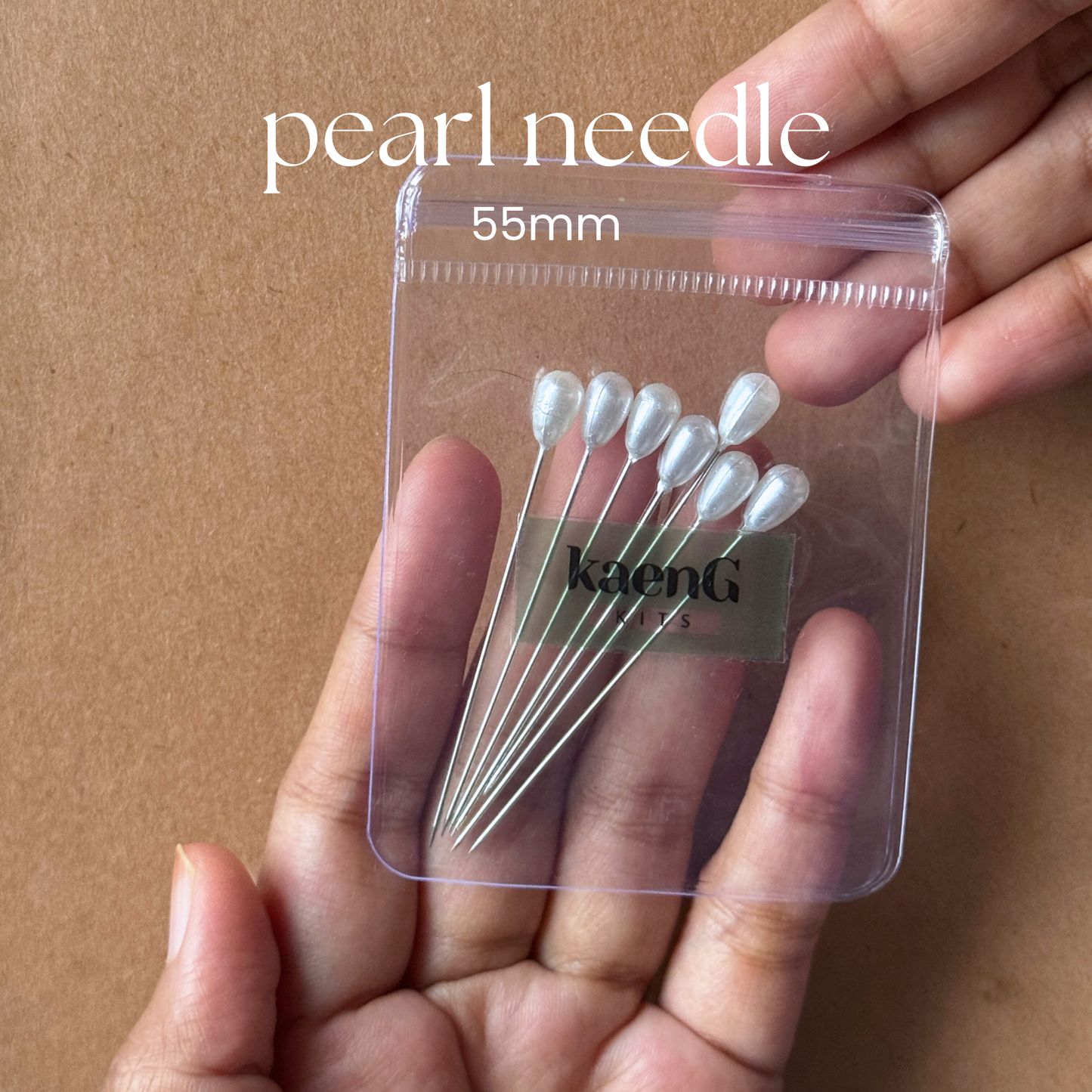 Pearl Needle (Travel-Friendly Ziplock Pack)