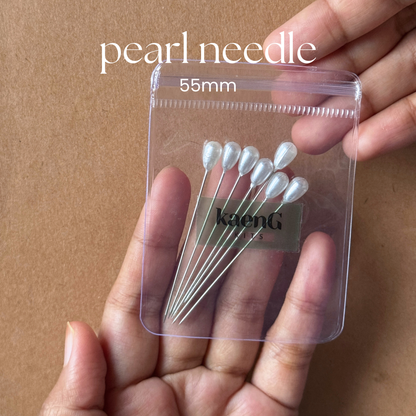 Pearl Needle (Travel-Friendly Ziplock Pack)