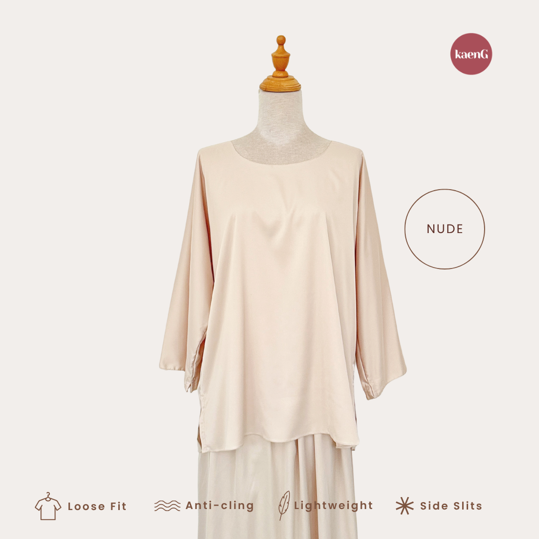 SICHI 2.0 Satin Silk Sleeve Shirt/ Inner [END SOON]