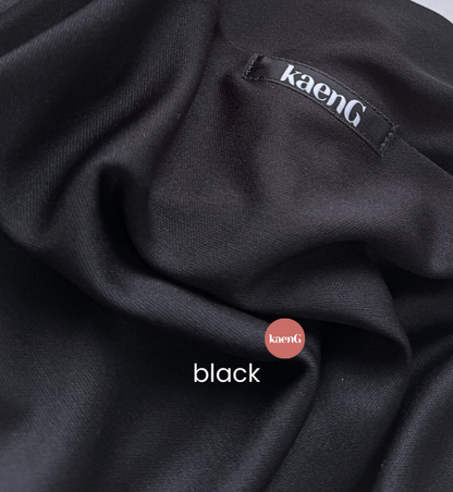 BLACK Stretchable Standard Jersey Inner Pant