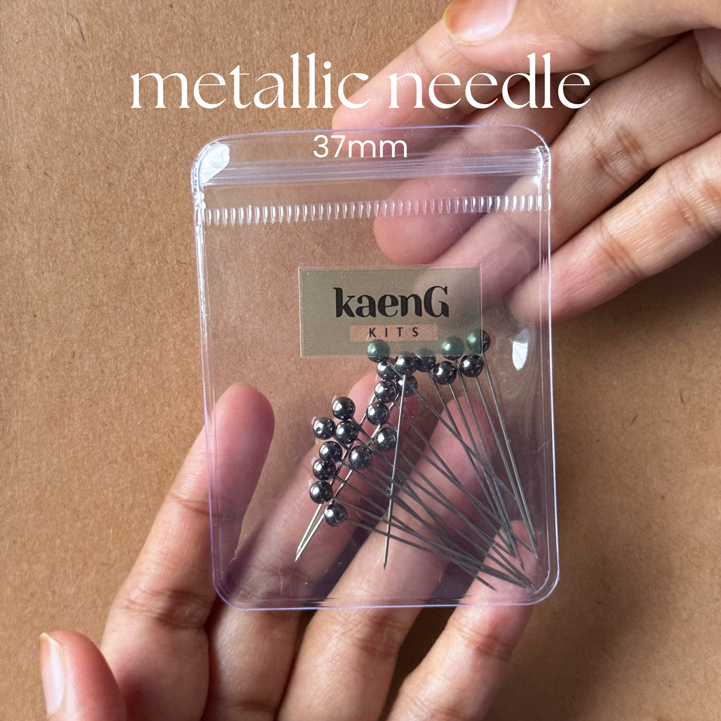 Metallic Needle (Travel-Friendly Ziplock Pack)