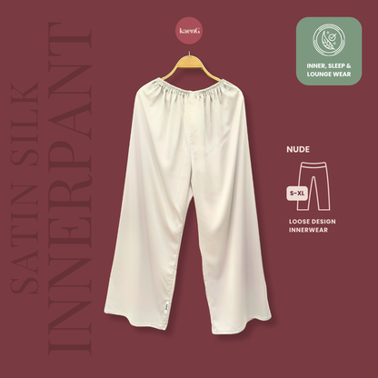 [PANT SET] NUDE Lightweight Satin Inners