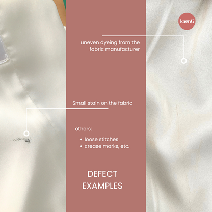 [IMPERFECT LIMITED] Loose Satin Silk Inner SHIRT