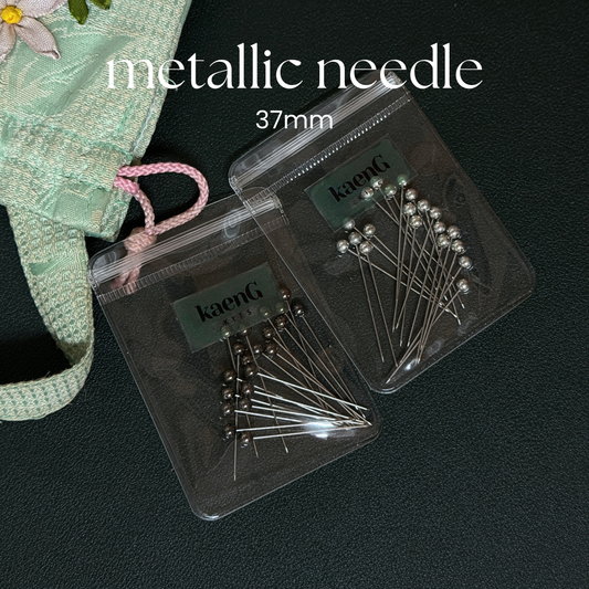 Metallic Needle (Travel-Friendly Ziplock Pack)